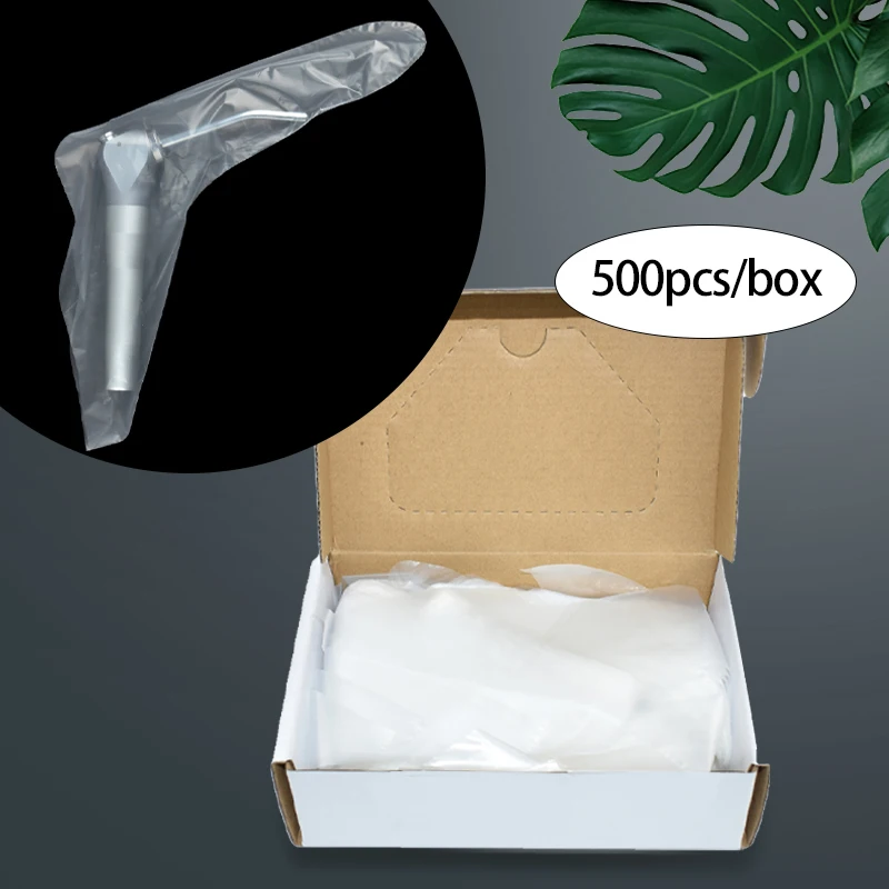 

Dental Three Way Gun Syringes Sleeves Disposable Protective Cover Tool Plastic Protective Cover Triple Purpose Gun 500Pcs/box