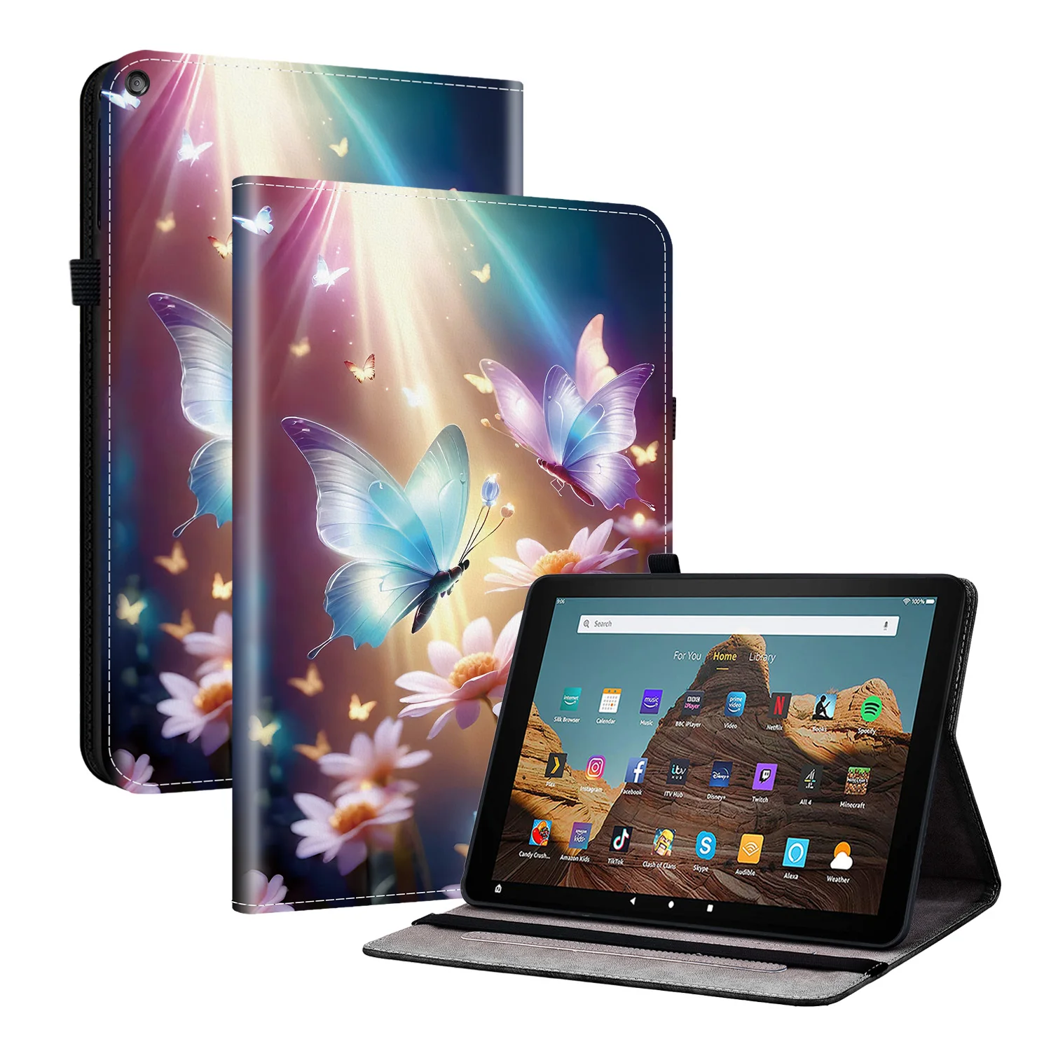 Premium Leather Tablet Cover - Elegant Design