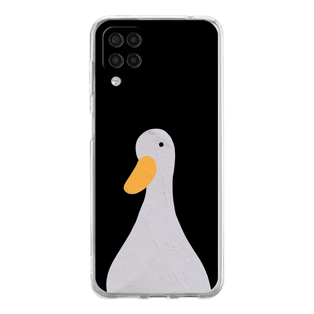 Cartoon Doubt Duck Phone Case Cover