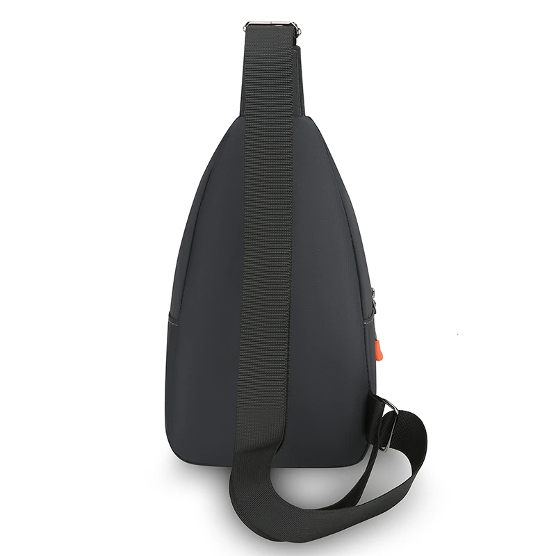 Neutral crossbody bag - adjustable shoulder strap, chest bag, zipper closure for outdoor sports, travel, and daily use