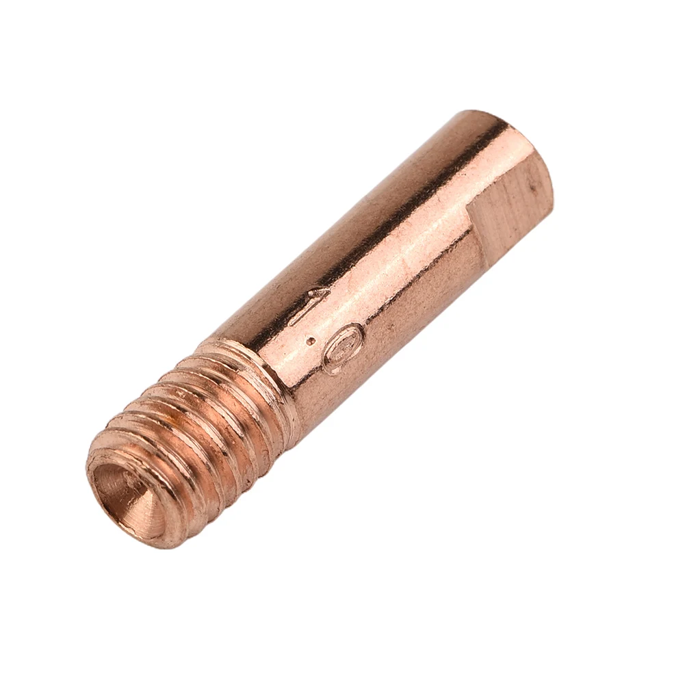 10pcs MB15AK Welding Contact Tips 0.6 - 1.2mm Thread M6 For Binzel Style Torches MIG/MAG Welder Torch Consumables Power Tools