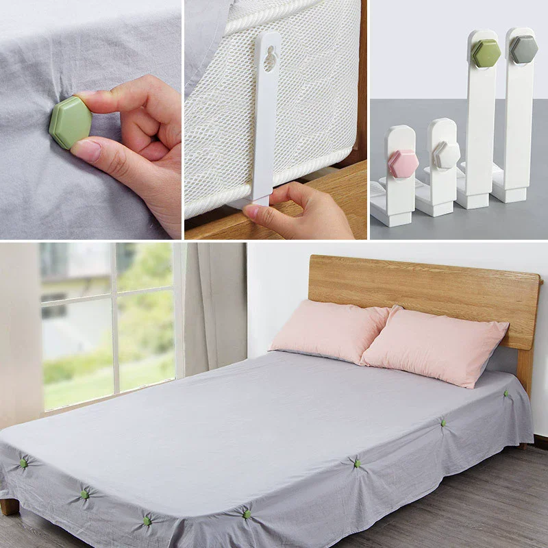 ABS Bed Sheet Holder Clips for Home Sofa Mattress Quilt