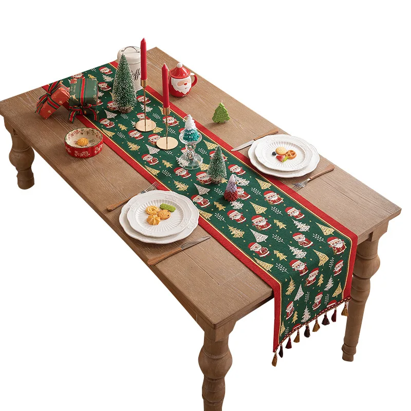 Christmas Retro Table Flag 5