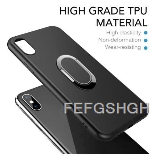 For Blackview Wave 8C 6.56"BlackviewWave8C Wave8C 8 Wave8 Back Ring Holder Bracket Phone Case Smartphone TPU Soft Silicone Cover 5