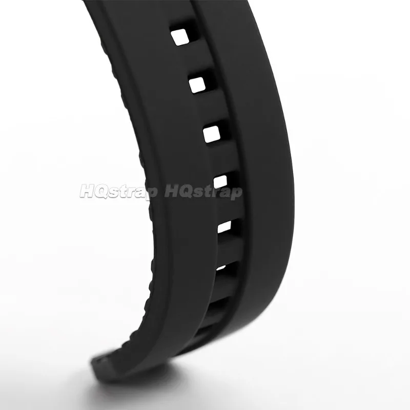 Premium Waterproof Silicone Sport Watch Strap - Soft Rubber Replacement Band for Ultimate Comfort