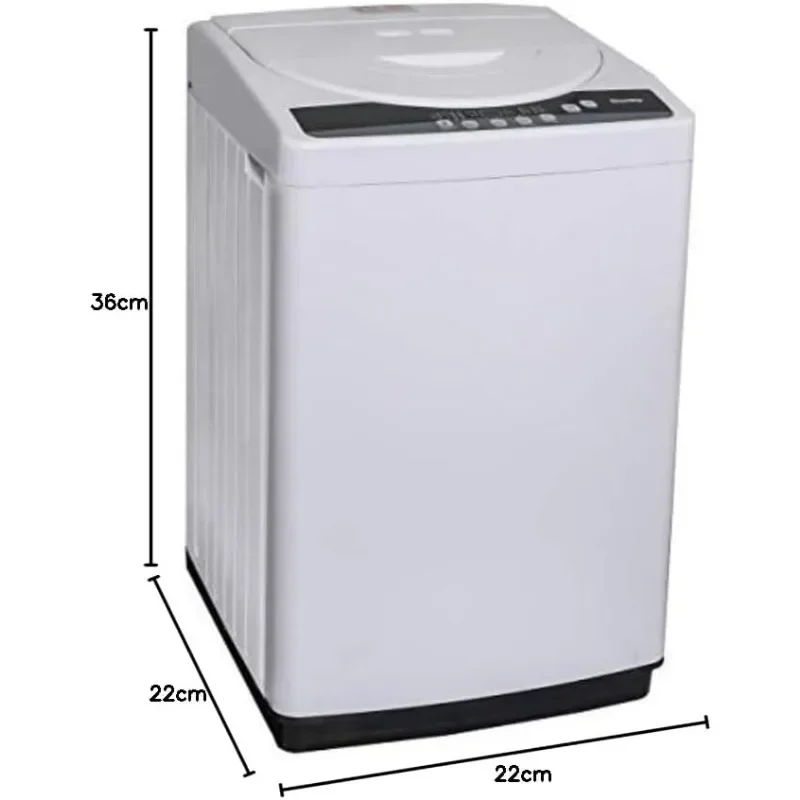 Danby DWM065A1WDB-6 2.11 Cu.Ft Machine, Portable Top Load Washer for Apartments, Small Spaces 5