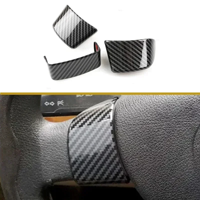 Фото Для VW Golf 5 MK5 Passat B6 Jetta Tiguan 2007-2011 Автомобильный Стайлинг рулевое колесо хромированная отделка крышка вставка наклейка №4