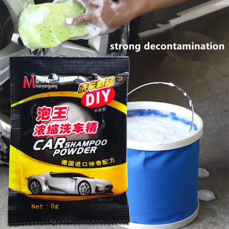 Car Shampoo 5/20PCS Car Wash Powder Car Cleaning Shampoo