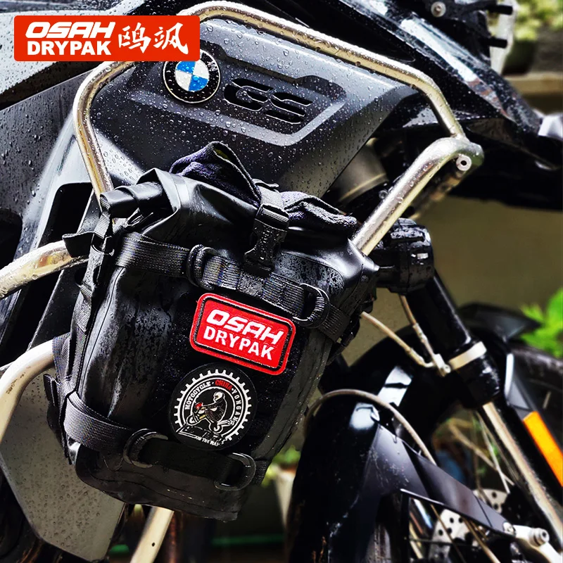 Motorcycle Side Bag Side Frame Crash Bag Storage Package Bags Waterproof Saddle Bags