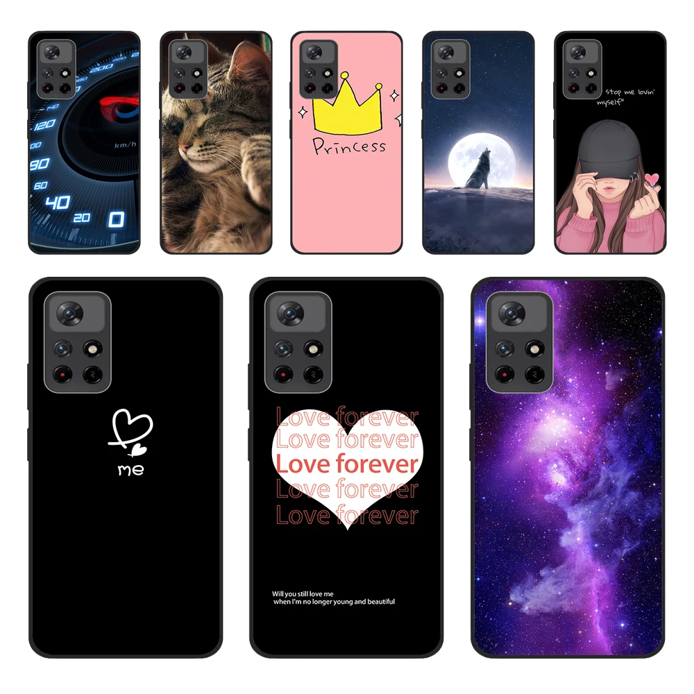 Per Redmi Note 11 Custodia Note 11S Cover Posteriore In Silicone Morbido Tpu Per Xiaomi Redmi Note 11 Pro 5G Custodia Per Telefono Redmi Note 11S 2022