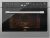 24 Inch Built-in Convection Oven and Microwave Combination with Broil, Soft Close Door, 1000 Watt Power, Stainless Steel Finish, 1
