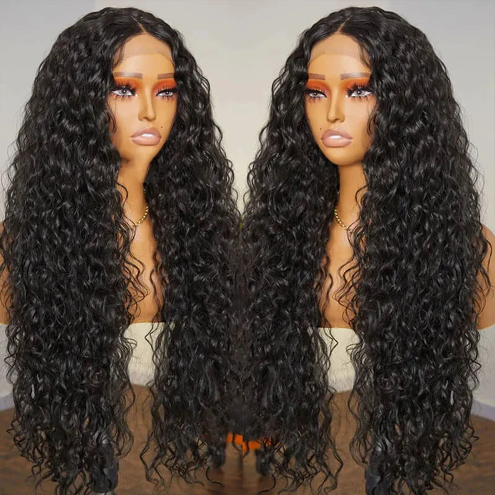 Water Wave 250 Density Human Hair Wigs 360 Full Lace Wig Human Hair Pre plucked 13x6 Lace Wig Human Hair High Density Lace Wig