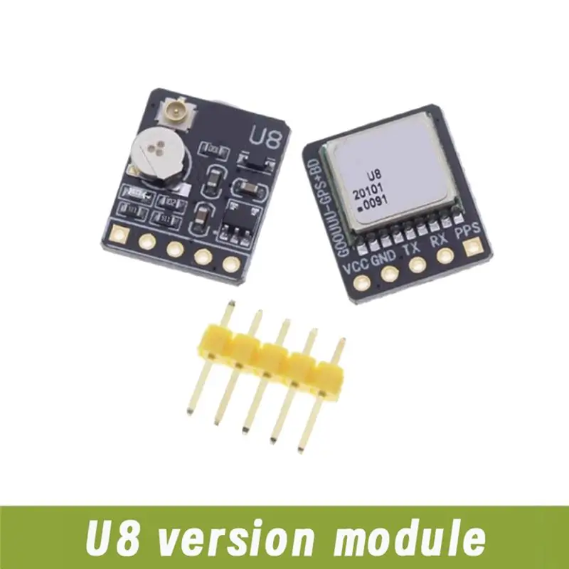 NEO-M8N/NEO-6M용 교체형 U8 GPS+ BDS 듀얼 모드 모듈 비행 제어 위성 위치 탐색 시스템
