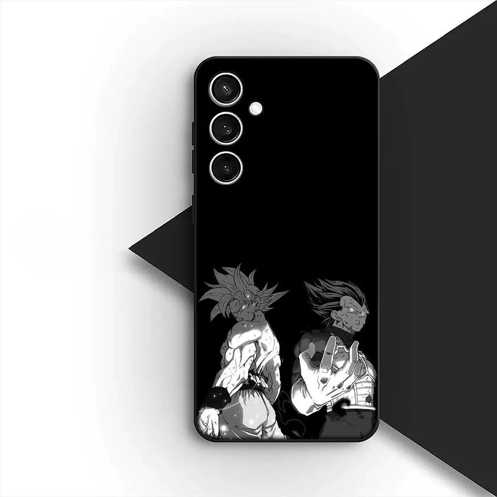 Dragon-Themed Soft Phone Cover - Goku & Friends Design