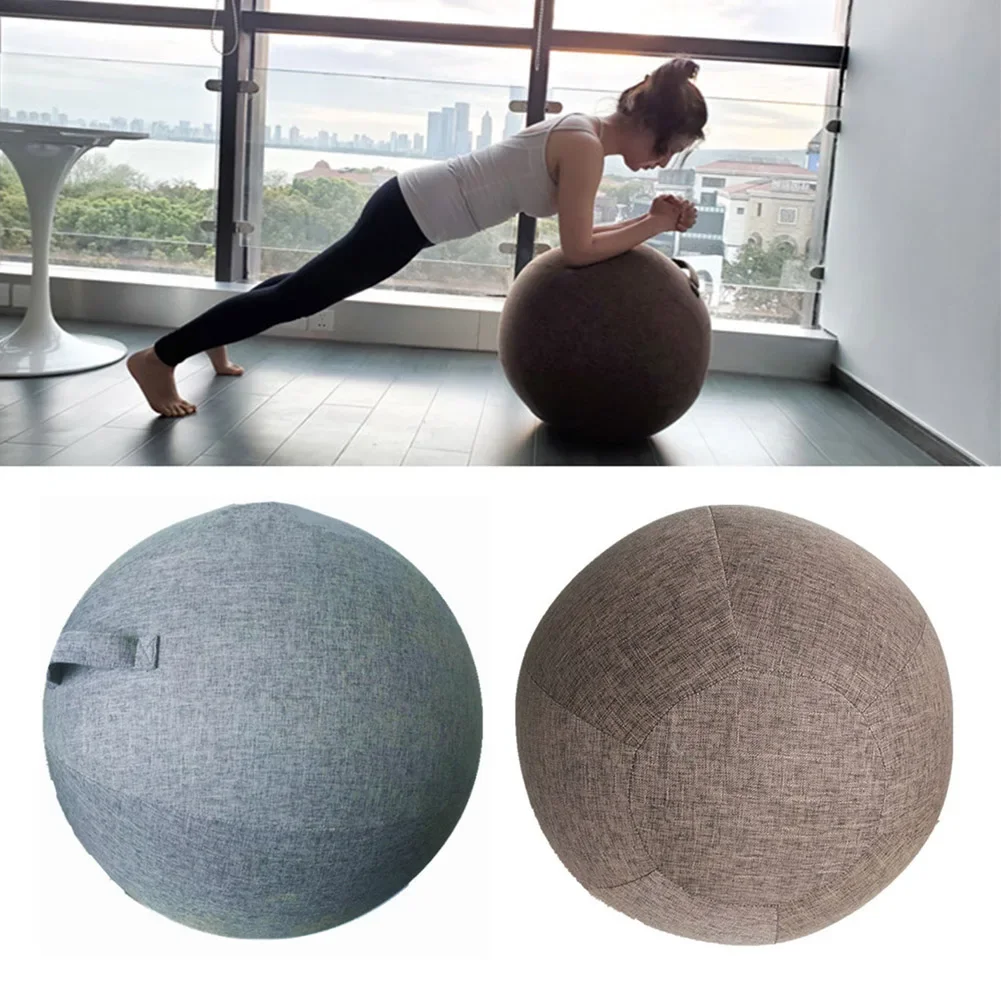 Yoga Ball Protective Cover Gym Workout Balance Ball Cover and Bottom Ring