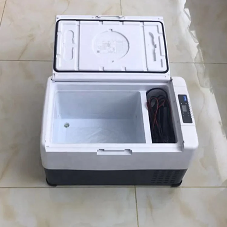 Portable Solar-powered Ice Cream Freezer For Camping 12v Handheld Cooler Mini Car Fridge Freezer 4