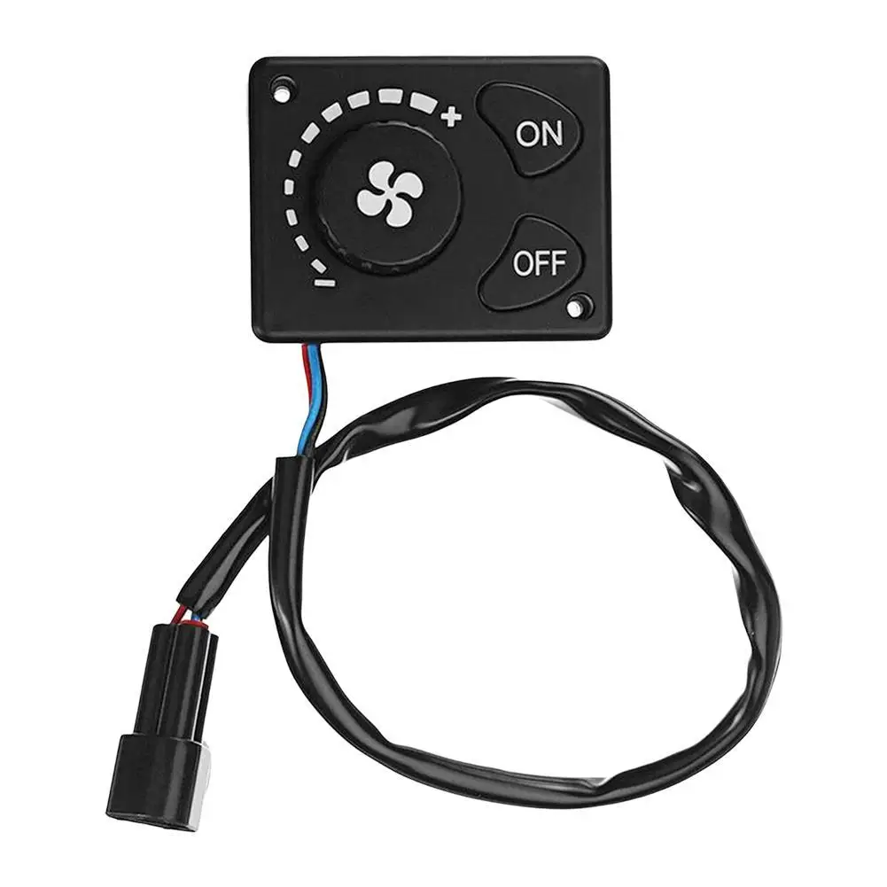 12/24V Car Parking Heater Controller LCD Knob Time Setting Universal Truck Vehicle Boat Yacht RV Camper Trailer
