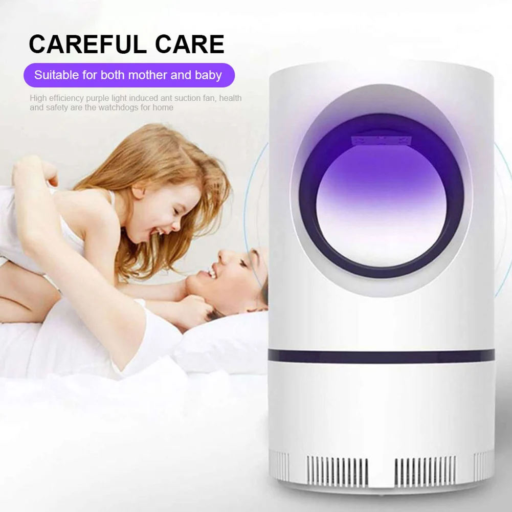 전기 USB 버그 재퍼 트랩 램프, 조용한 파리 모기 킬러, 파리 재퍼 조명, 실내 야외용 실내 버그 재퍼