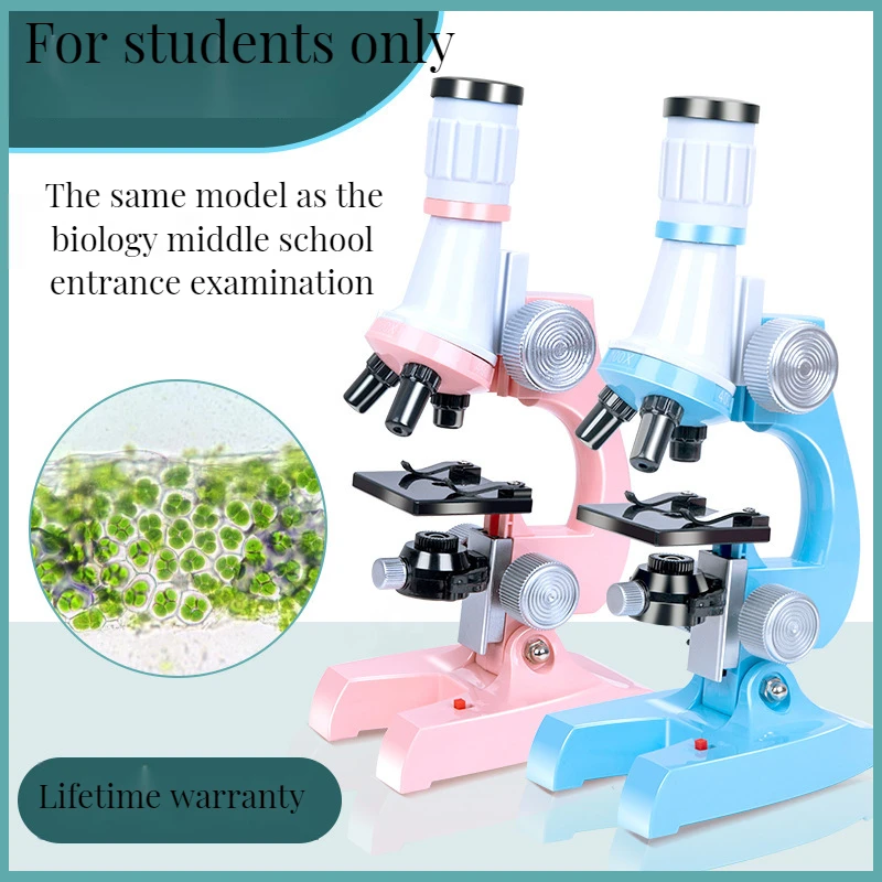 

Microscope Professional Optics, Household Children's Science, Junior High School Biology Experiment Toy Set