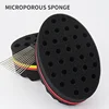 New Oval Double-Side Magic twist hair brush sponge,Sponge Brush for Natural,afro coil wave dread sponge brushes 5