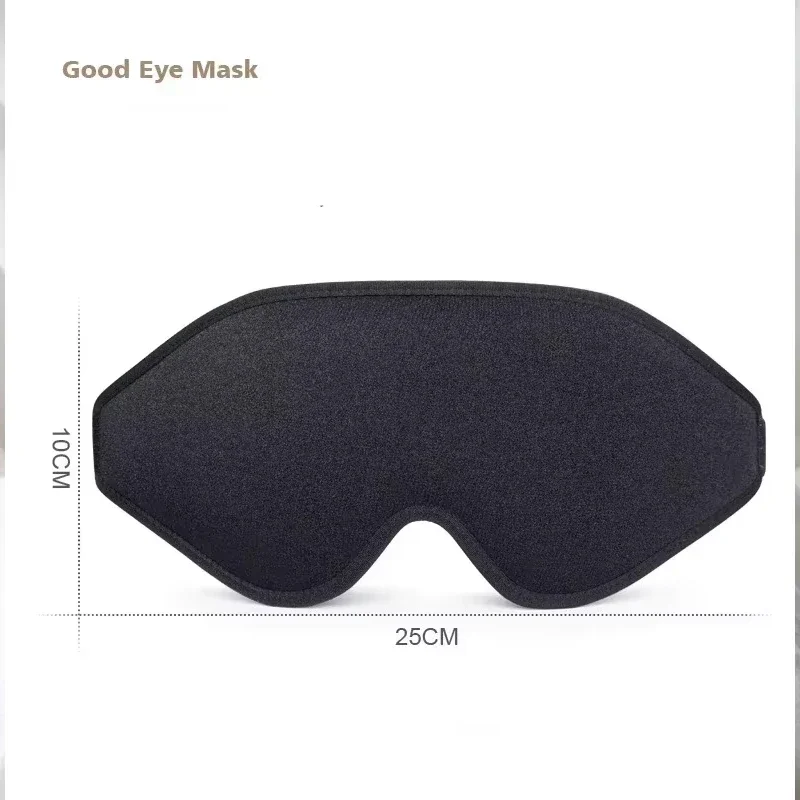 3D Sleep Mask Blindfold Sleeping Aid Eyepatch Eye Cover Sleep Patches Eyeshade Breathable Face Mask Eyemask Health Care for Rest 6