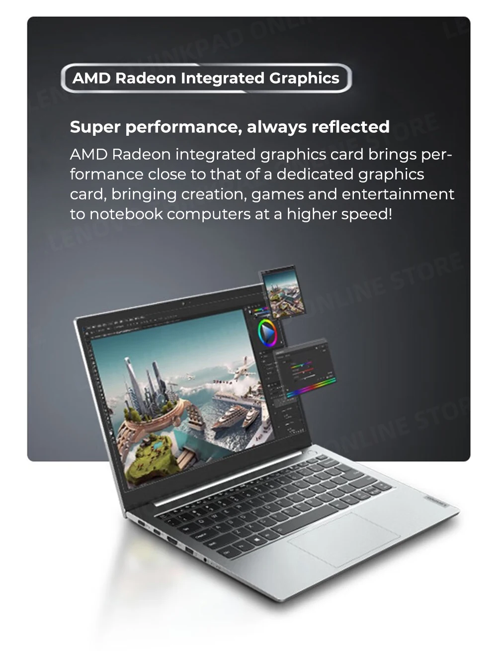 LENOVO ThinkBook 14: AMD Ryzen 5, 16GB RAM, 512GB SSD, 14