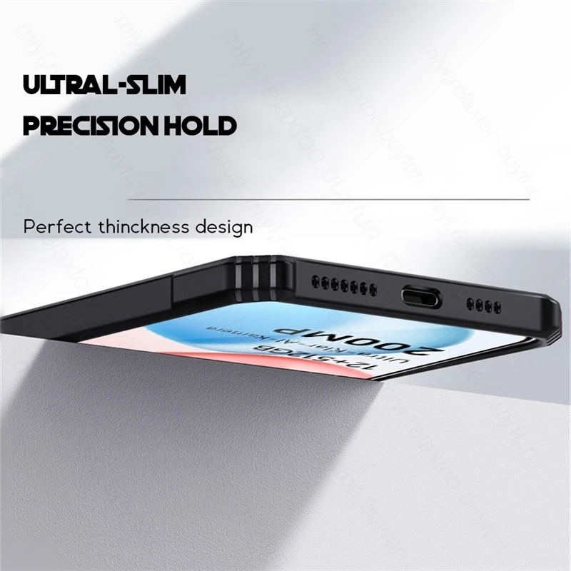 Transparent Acrylic Shockproof Armor Case with TPU Soft Frame Protection
