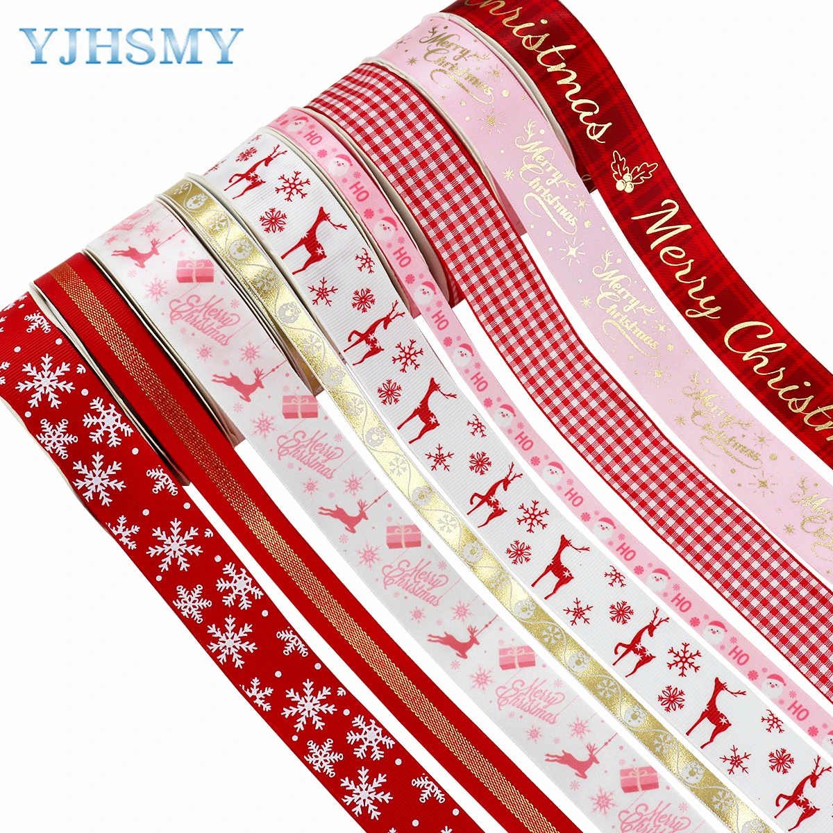 ChristmasRibbons5YardsChristmasWrappingRibbonChristmasFabric