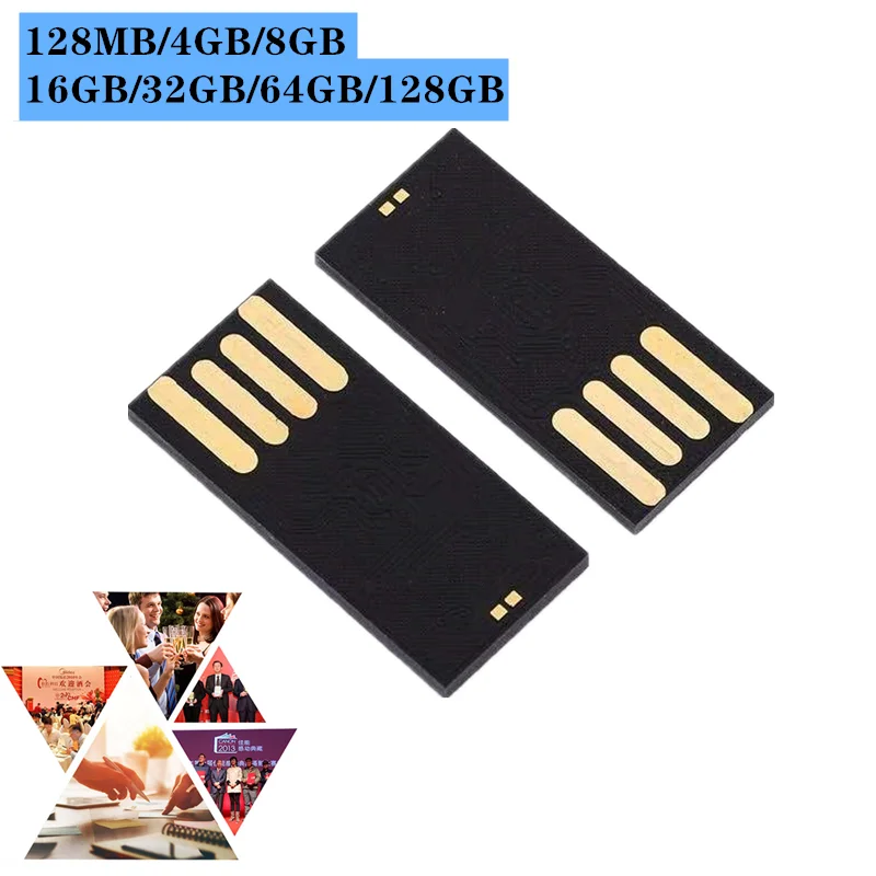 8 16 32 64GB USB 2.0 Udisk semi-finito chip pendrive