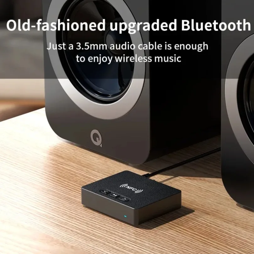 2 in 1 NFC Bluetooth 5.4 Audio Adapter For Car TV