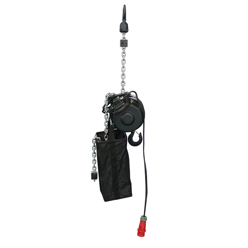500kg 1000kg 2000kg Stage Lighting Chain Hoist Lifting Height 10 Meters Electric Hoist For Concert Stage