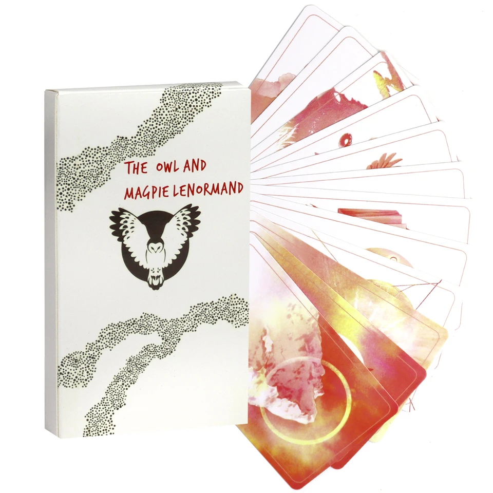 The Owl And Magpie Lenormand Oracle Cards Games Divination Party
