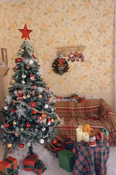 Christmas Decoration 90cm Encrypted PVC Christmas Tree Festive Atmosphere Home Christmas Tree Ornaments Encrypted Branches