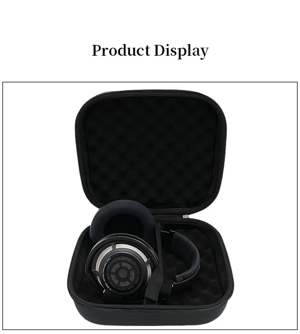 Hard EVA Storage Bag for Sennheiser HD800S Headphone Box HD800S Headset Travel Carrying Case