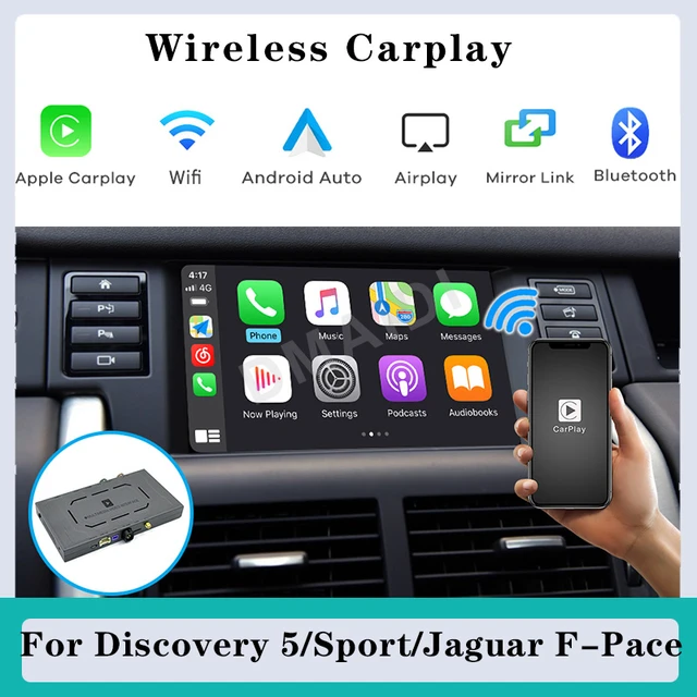 Módulo Carplay y Android Auto inalámbrico Land Rover & Jaguar