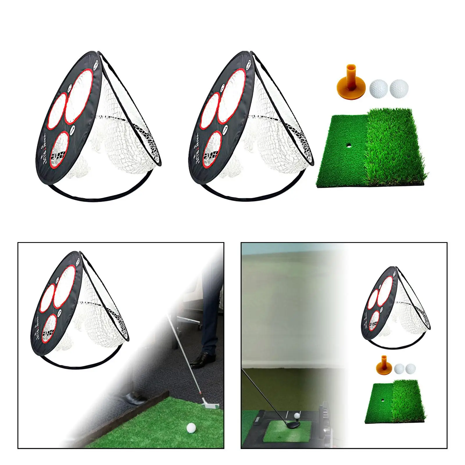 

Golf Chipping Net Golfing Target Net for Swing Practice Golf Accessories