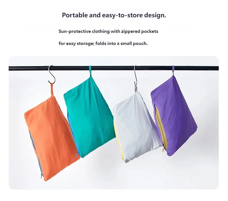Lightweight Hooded Hiking Jacket with Packable Outdoor Design