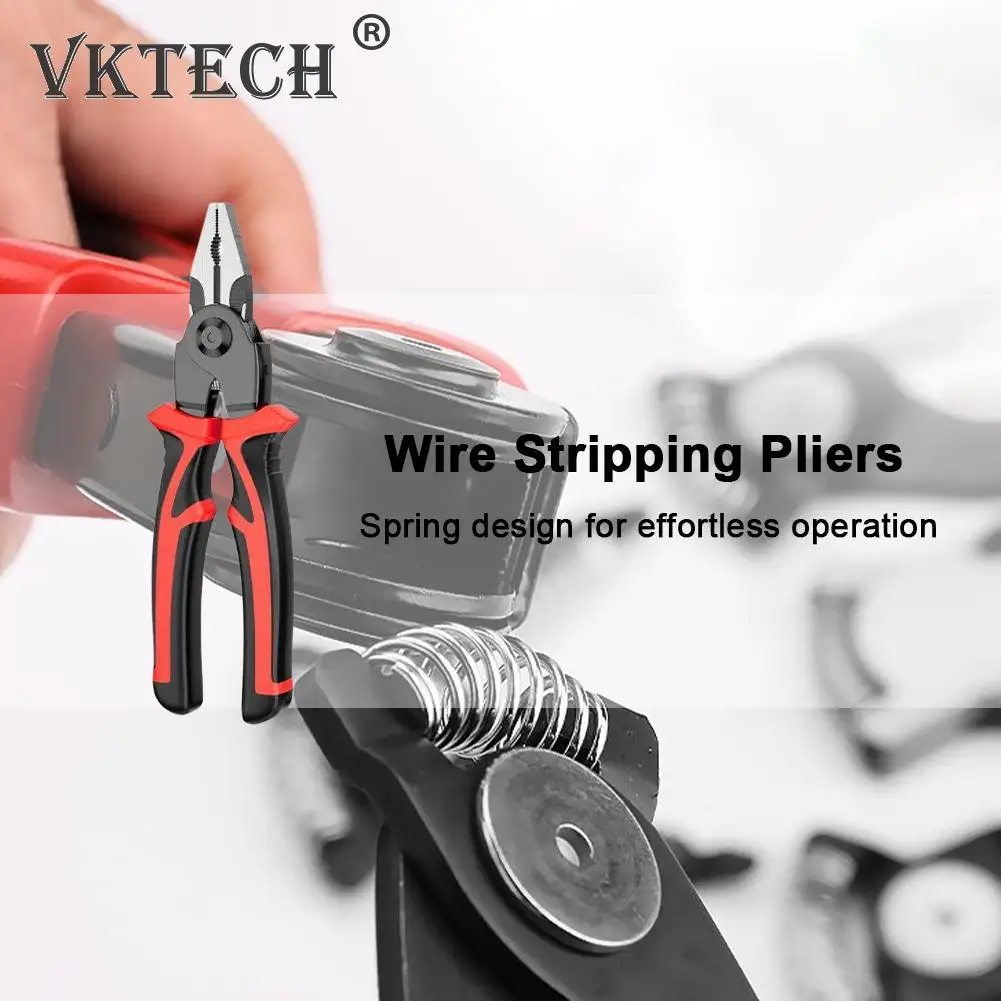 Multifunctional 5 in 1 Pliers Steel Wire Pliers Wire Stripping
