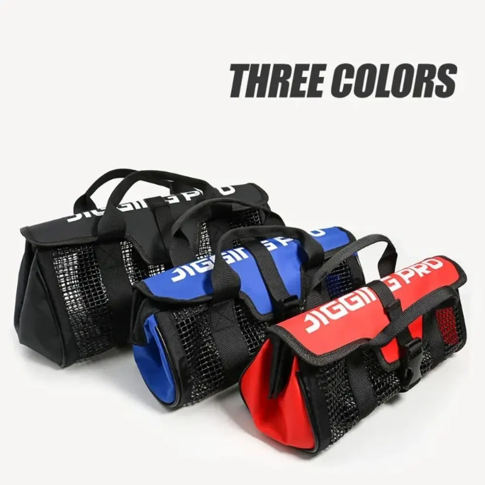 Sac de rangement pour leurres jig en PVC noir - Grande capacité pour hameçons et appâts de pêche