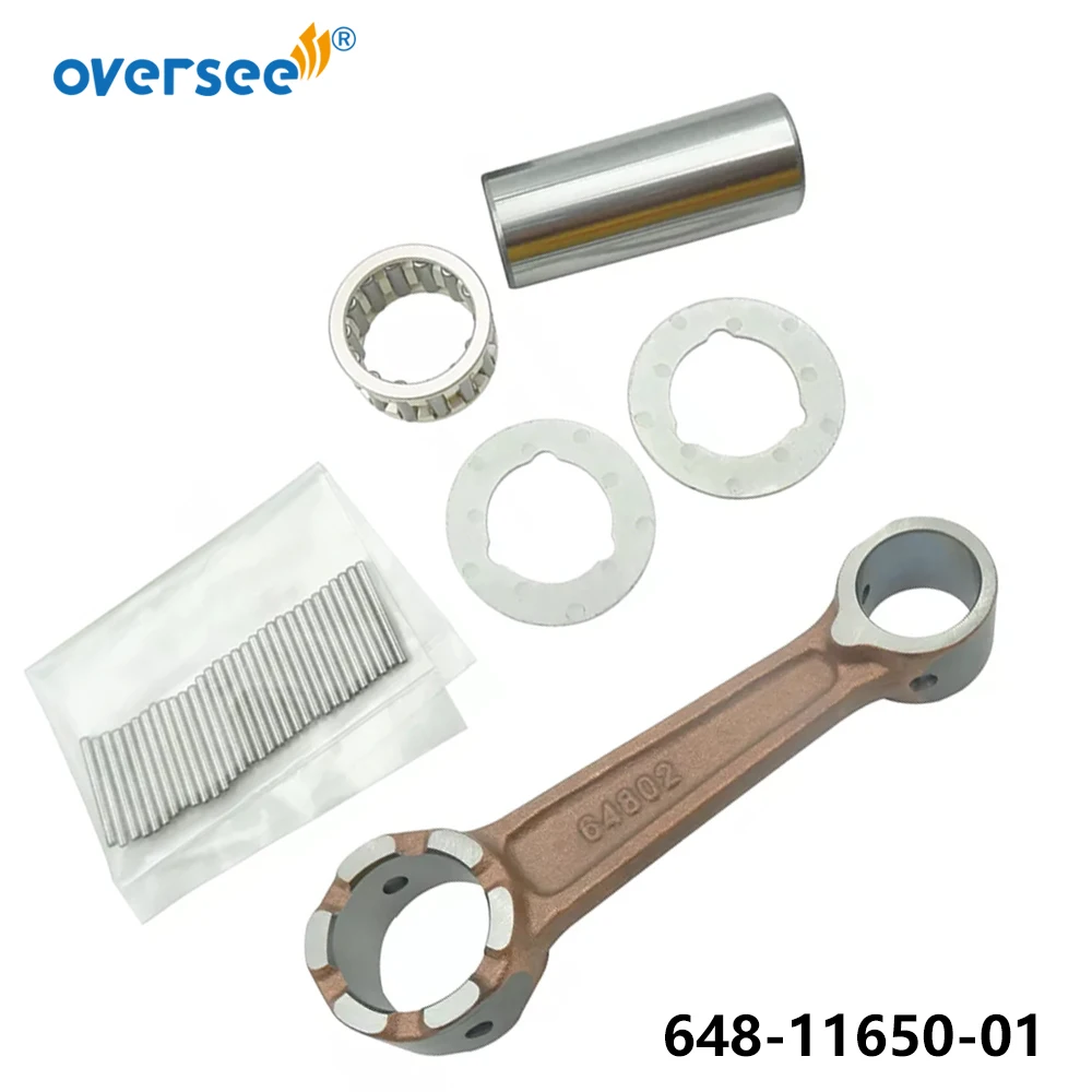 648-11650 Connecting Rod Kit For Yamaha Outboard Motor 2T 25HP 648 Model 648-11650-00;648-11650-01