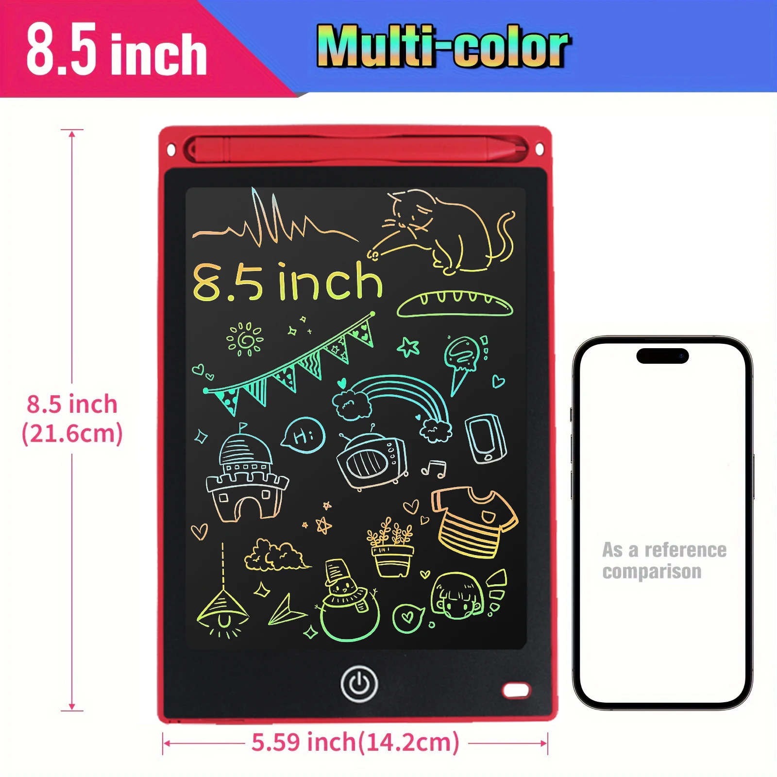 Interactive LCD Writing Tablet for Kids - Educational Montessori Toy and Creative Gift