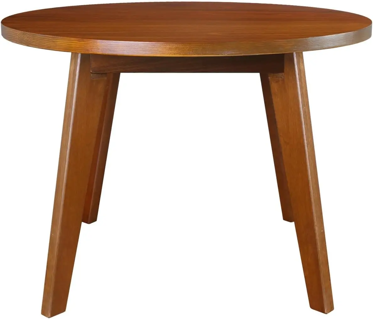 Hardwood Round Coffee Table - Hand-Wiped Sweet Oak 4