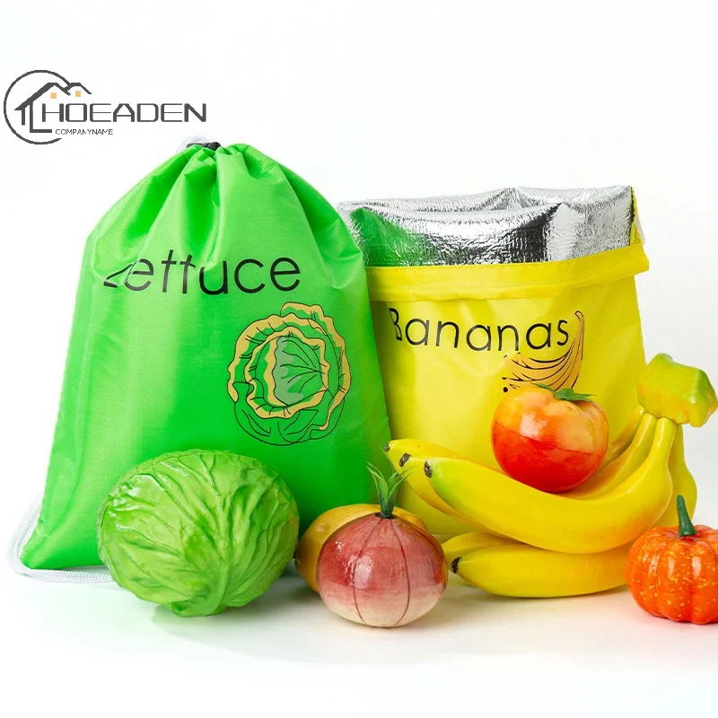 

Durable Yellow Banana Green Cabbage Storage Bags Vegetable Banana Storage Freshness Bag Prevent Ripening Washable