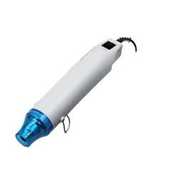 Versatile Heat Gun for DIY Crafts and Wax Projects (White)