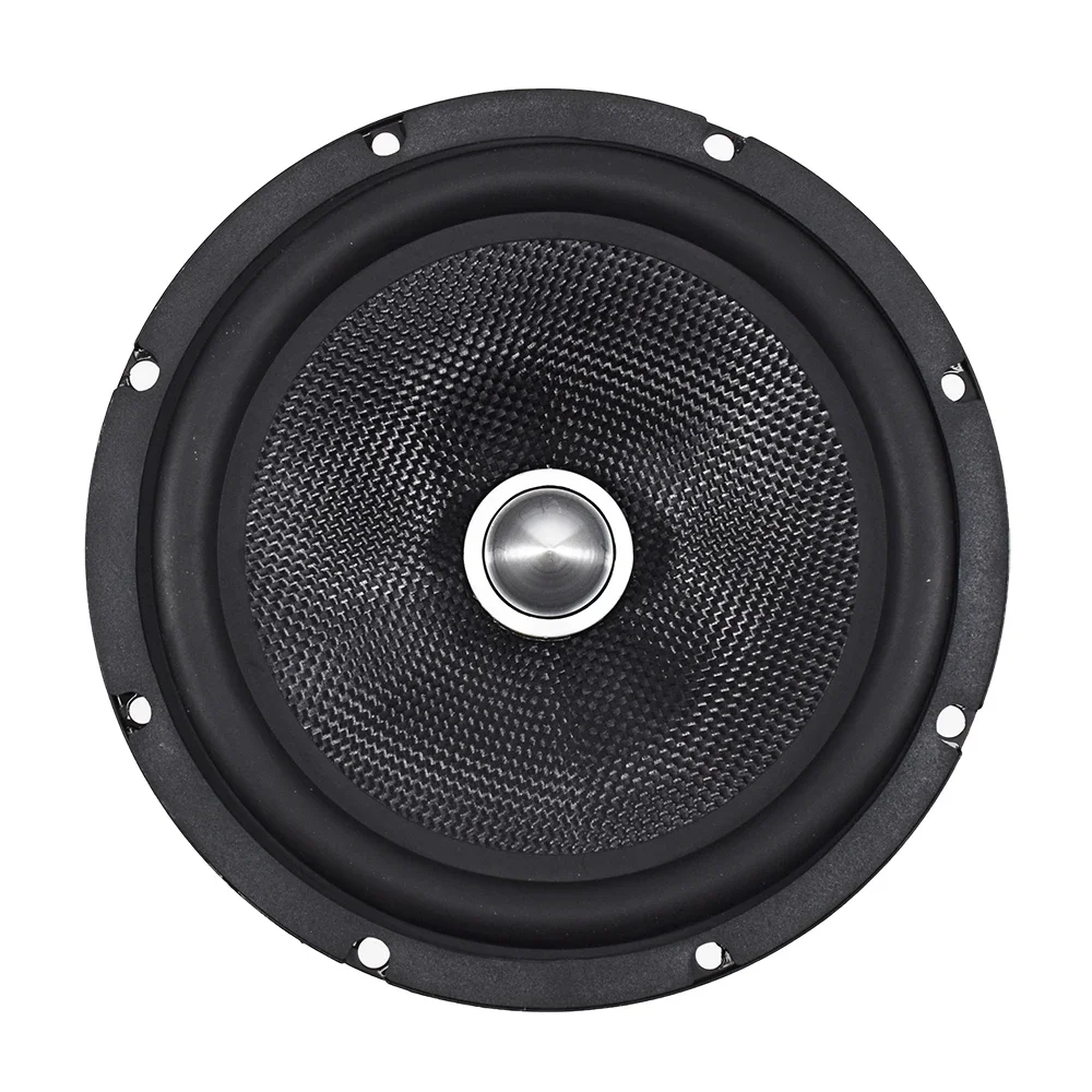 Creadvent 6.5 Inch Bullet Midrange Bass Speaker Woofer 4/8ohm 30/40W Home Theater DIY HiFi Audio Fiber Diaphragm Loudspeaker