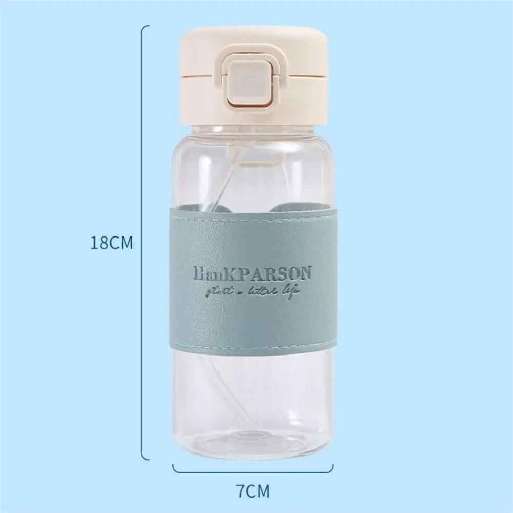 Water Bottle Sports Water Bottle Sports Bottle Plastic Water Bottle Cute With Straw Transparent Plastic Water Bottle Leak-proof Large Capacity Drinking Bottle Anti-fall Insulation Sleeve Cups Milk