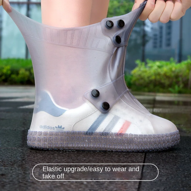 Protective rain Shoes Cover for Rainy Days anti -Slip-resistant Waterproof and Wear-resistant rain shoes boot shoe covers
