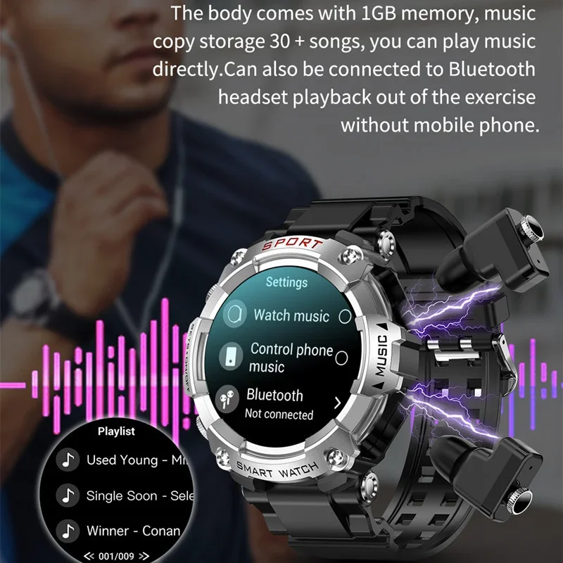 Fitness Tracker Smartwatch You Can Listen To Music On Bluetooth