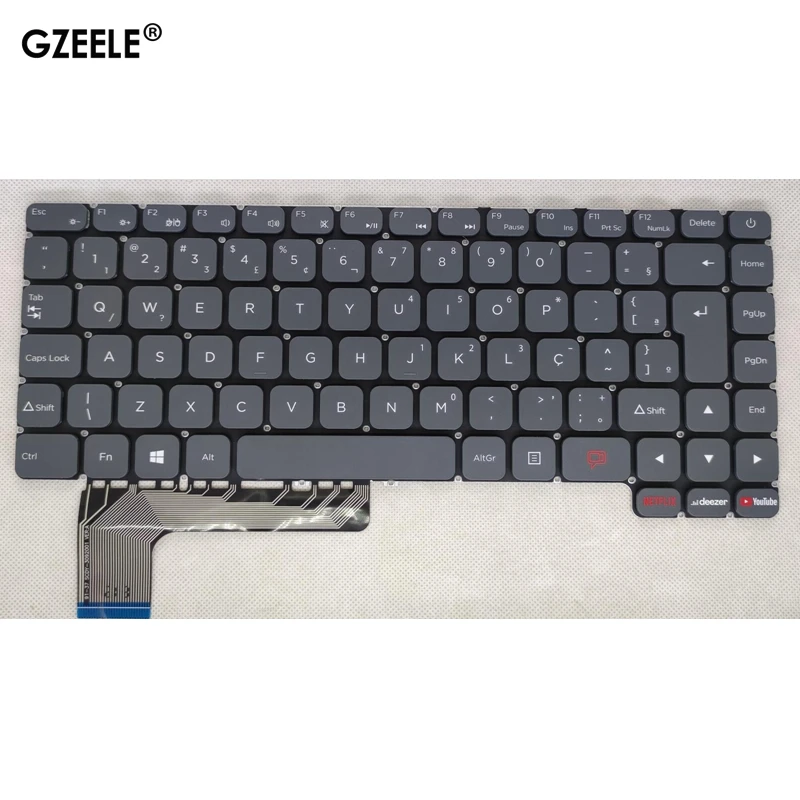 

Бразильская BR новая клавиатура для фонарика положительного Q4128C C4128E Motion Gold Q4128c-S