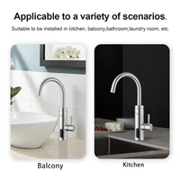 3000W chauffe-eau électrique salle de bains cuisine robinet chauffe-eau sans réservoir robinet électrique coulant avec affichage de la température 4